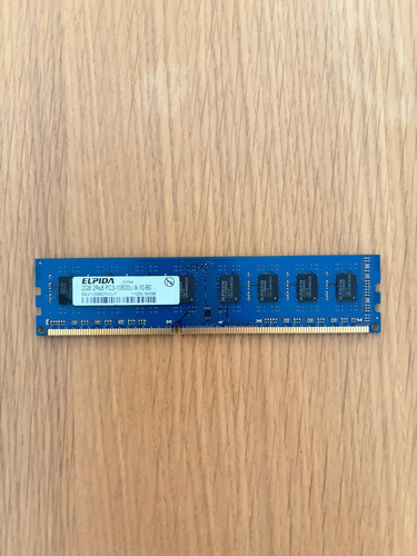 Elpida 2go ddr3 - 2go, dimm