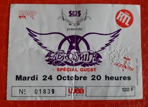Ticket billet used place - billet,