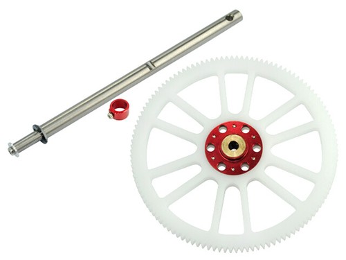 Microheli delrin main - main, gear
