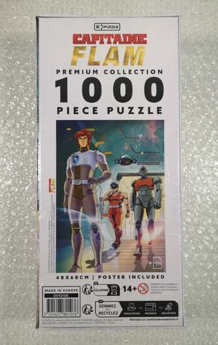 Captain flam puzzle 1000pcs - puzzle,