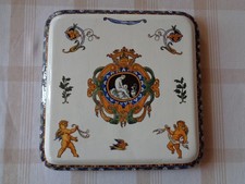 DESSOUS DE PLAT EN FAÏENCE DE
