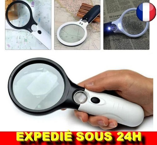 Loupe eclairée poche - ✅,