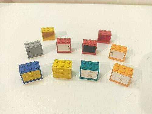 Lego conteneur rangement 2x3x2 - conteneur/rangement,