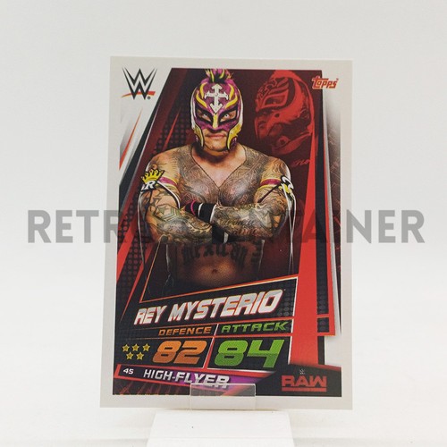 Carte lutte topps wwe slam - lutte,