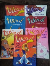 7 Bandes dessinées BD Titeuf Zep Edition Glénat Tbe Lot 