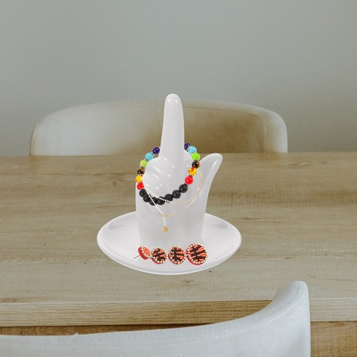 Main porte bijoux plat - ,