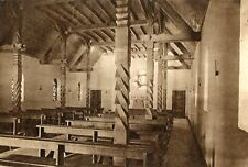 SEGNY Card Sanctuary of Our Lady White Road Carved Wooden Columns