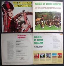 2 Discs 33T Scottish Songs and Steps SCOTLAND HIGNLANDERS BAGPIPE