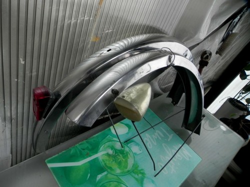 Garde boue inox - 650, vélo