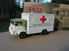 IXO 1/43 CAMION 4X4 SIMCA type Cargo AMBULANCE MILITAIRE 1959 !!!!!