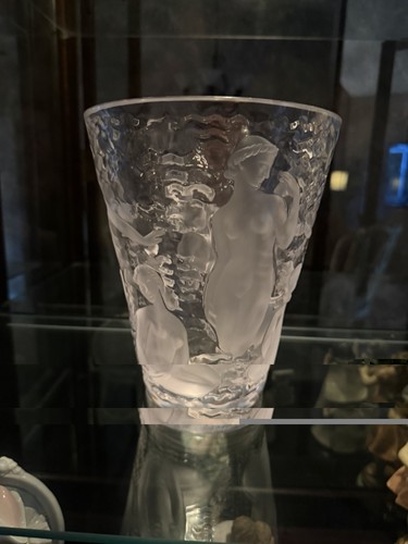 Large lalique ondines - ondines, vase