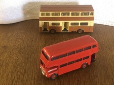 2x Vintage DieCast Buses….Zebra Toys 104 & Zylmex - VGC