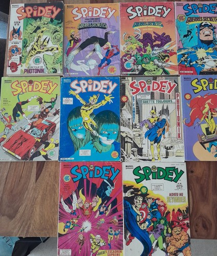Lot spidey 1984 1987 - 1984,