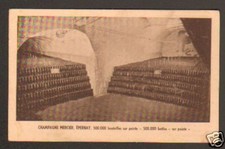 EPERNAY: CHAMPAGNE MERCIER / 500,000 BOTTLES