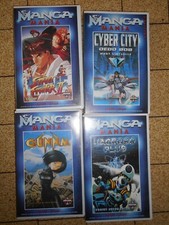 lot VHS MANGA MANIA street