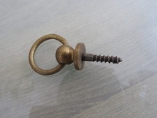 Ox Eye Clock Pendulum Ring Bronze Handle Hanging Frame Clock Box