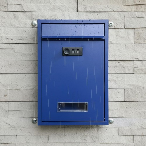 Boîte aux lettres murale - boîte, à