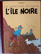 Album BD Tintin "L'île noire"