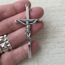 Pendentif Croix en Argent Fin