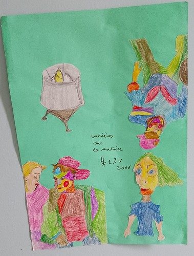 Collage crayons aquarelle - crayons,