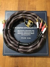 Choseal câble HI-FI Super Speaker Câble YF-218 2,5 Haute Qualité Neuf