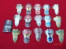 LOT :  Plaque de cycle  Vélo