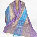 Pashmina soie véritable - soie,