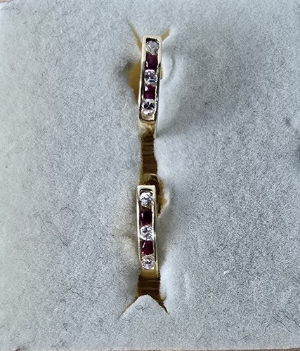 Boucles oreilles or - en,