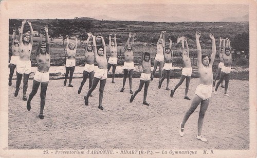 Antique postcard bidart basque - antique,