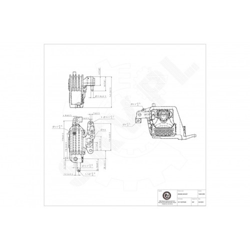 Support moteur droit pour bmw - droit,