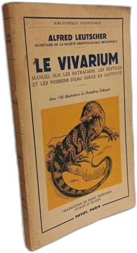 Vivarium manuel sur - le,