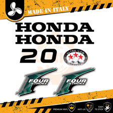 Décalcomanies adhésif Moteur hors-bord Honda 20 Ch Four Stroke - A