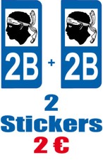 2-STICKERS-PLAQUE-AUTO-IMMATRI
