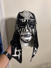 AAA Pentagon Jr Penta Ring Worn Battle Damaged Hand Signed Nenuco Tag Mask Torn