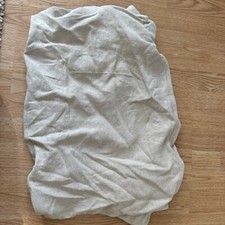 Ikea STRANDMON Cover Slipcover for Ottoman Footstool, Risane Natural 705.118.42