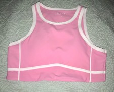 WILO Australia Pink High Neck Sports Bra Size Large