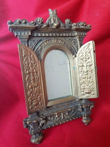Très rare miroir bronze - en,