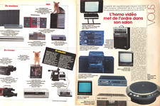 1983 Vintage ADVERTISEMENT! " HIFI CHANNEL TV VCR CAMERA living room "