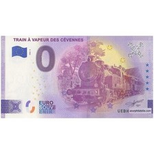 Billet souvenir - 30 - Train à vapeur des Cevennes - 2022-2