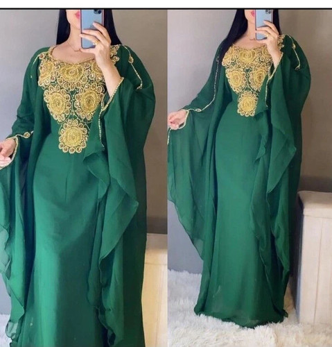 Caftan mariage vert - caftan,