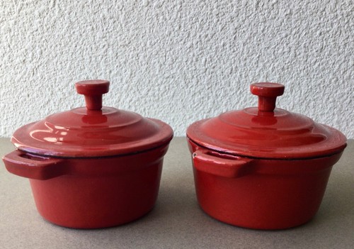 Mini cocottes fonte - mini-cocottes, en