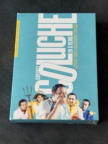 Coluche coffret dvd - coffret,