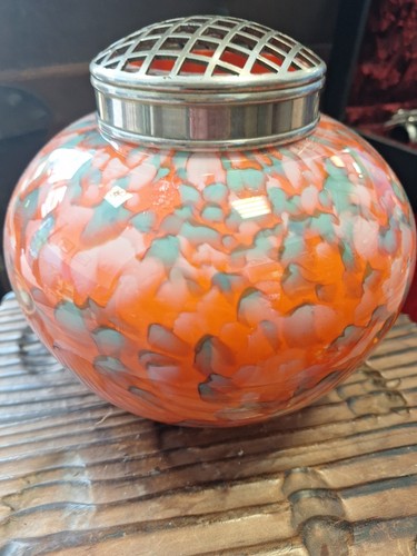 Pique fleurs vintage verre - pique-fleurs,