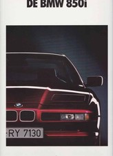 Catalogue / Brochure BMW 850 i