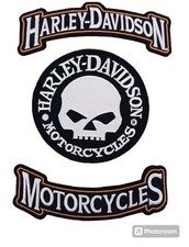 Patch Harley Davidson Motorcycles 30×24×10 , Repasser À Coller Iron On Patchs Qu