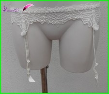 Porte Jarretelle  LEJABY  Ecru