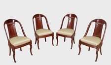 Quatre chaises époque Charles X estampillées Marcus et Jallot