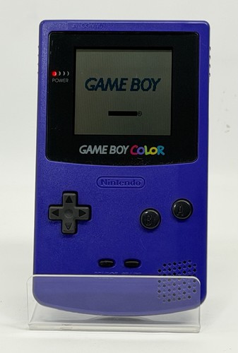 Gameboy color console - console, purple