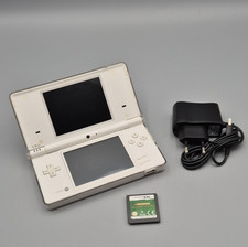 Nintendo DSi Console Portable Blanche TWL-001 (EUR), Chargeur, Protection + Jeu