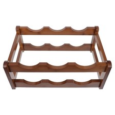  Casier Bouteille Etagere Bambou Support De Stockage Bouteilles Porte-bouteilles